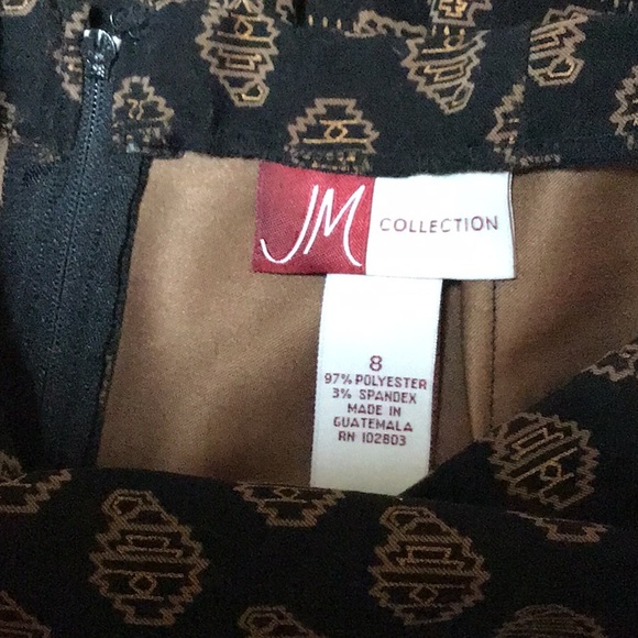 ***SOLD****JM Collection midi skirt - Picture 6 of 6